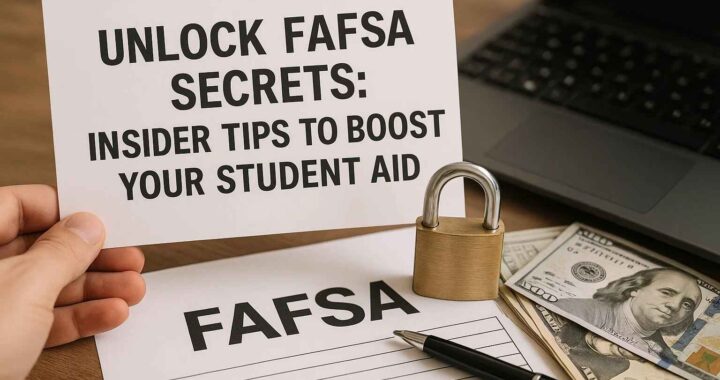 Unlock FAFSA Secrets: Insider Tips to Boost Your Student Aid
