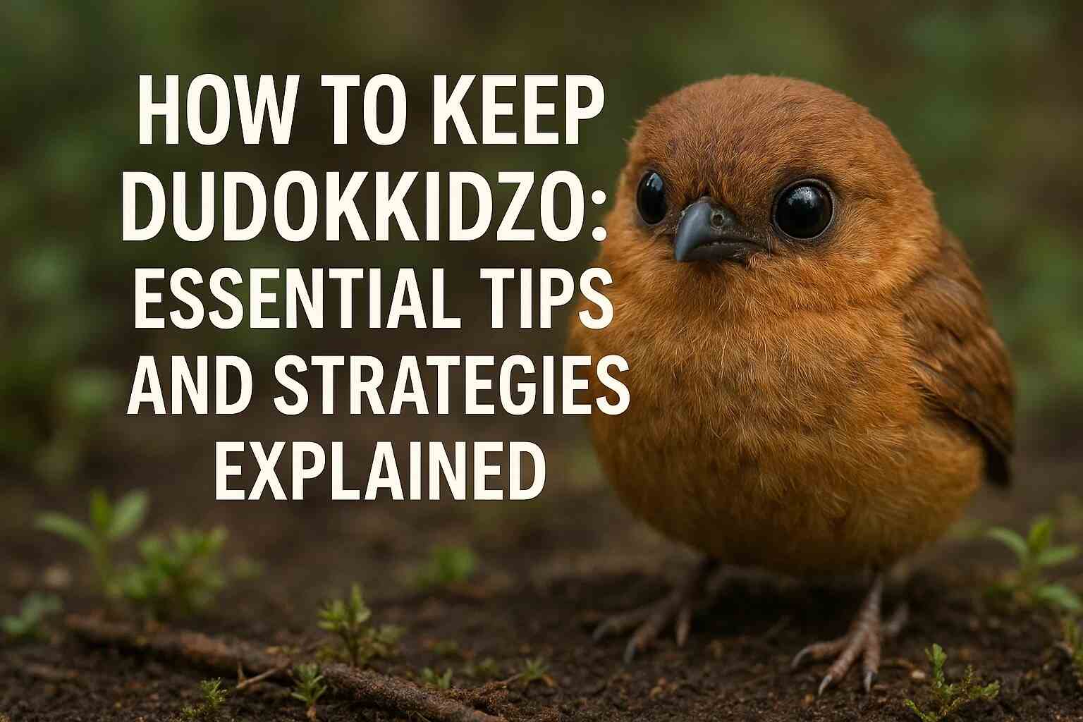 ow to Keep Dudokkidzo