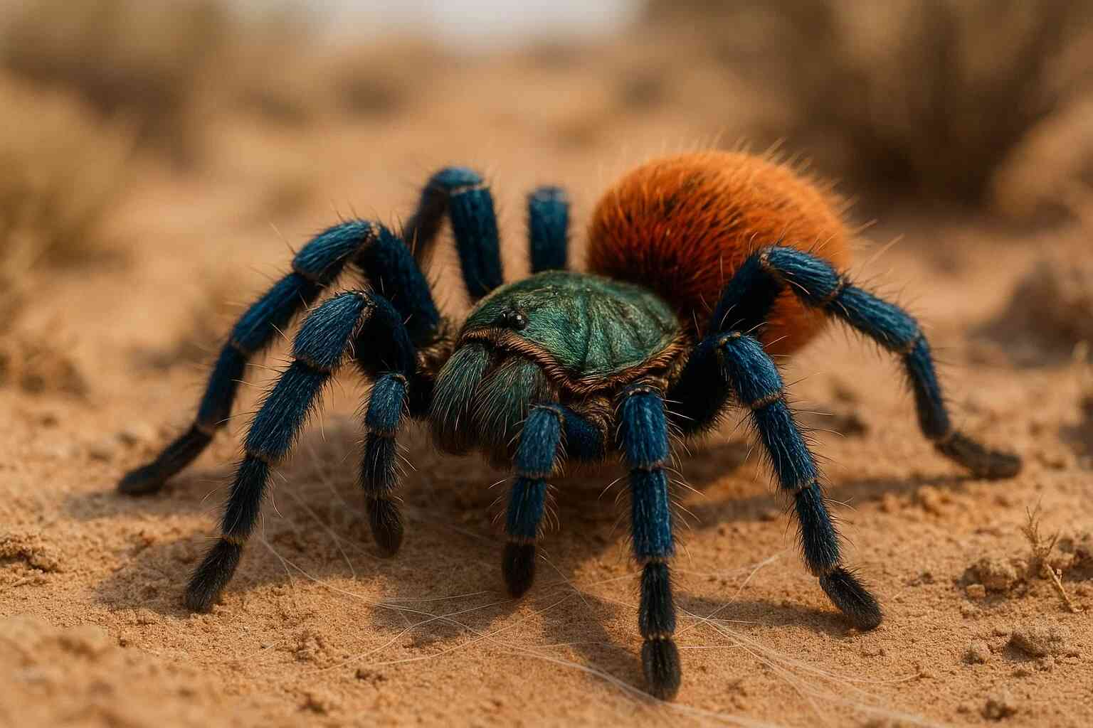 Chromatopelma Cyaneopubescens