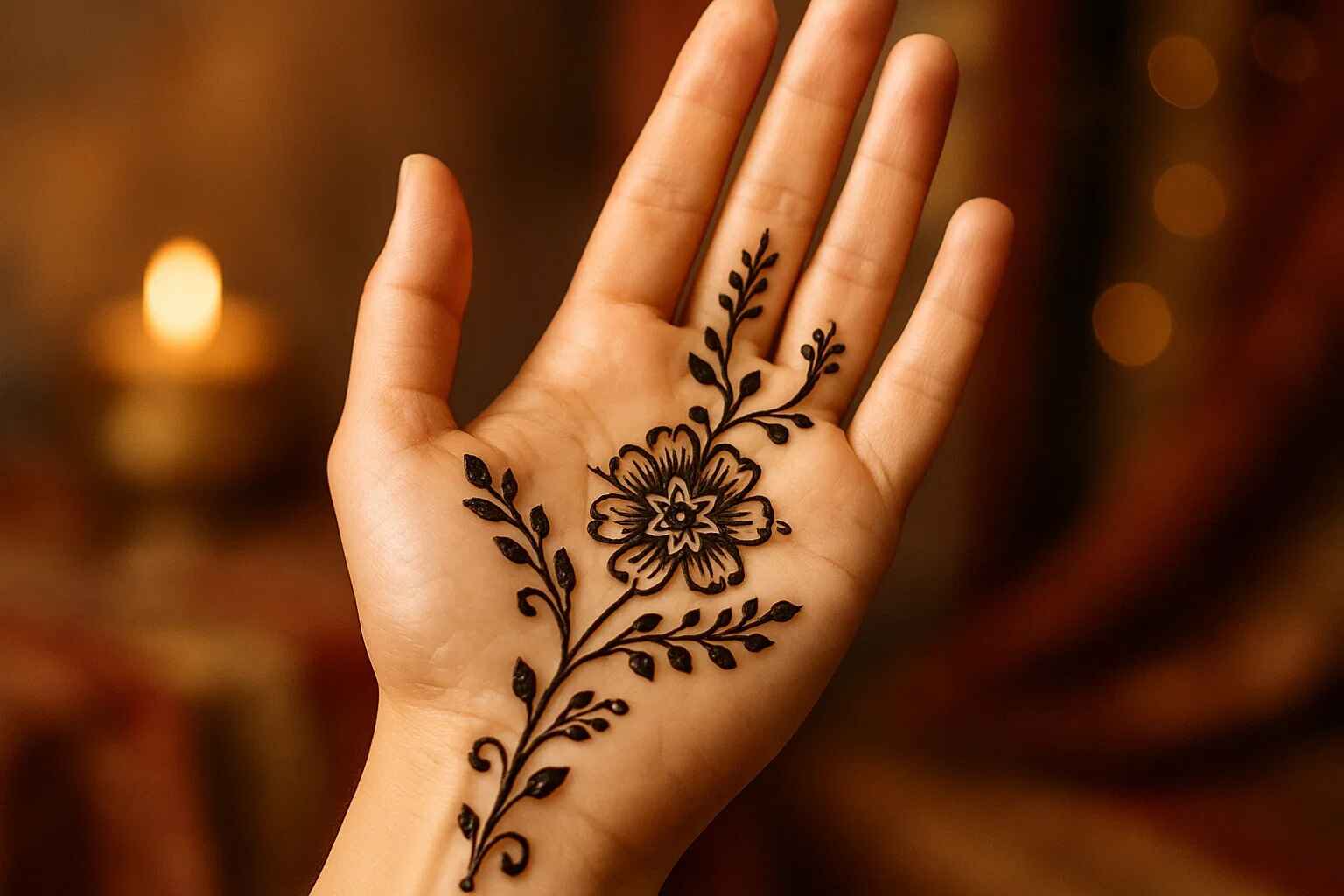Mehndi Design Simple Hand