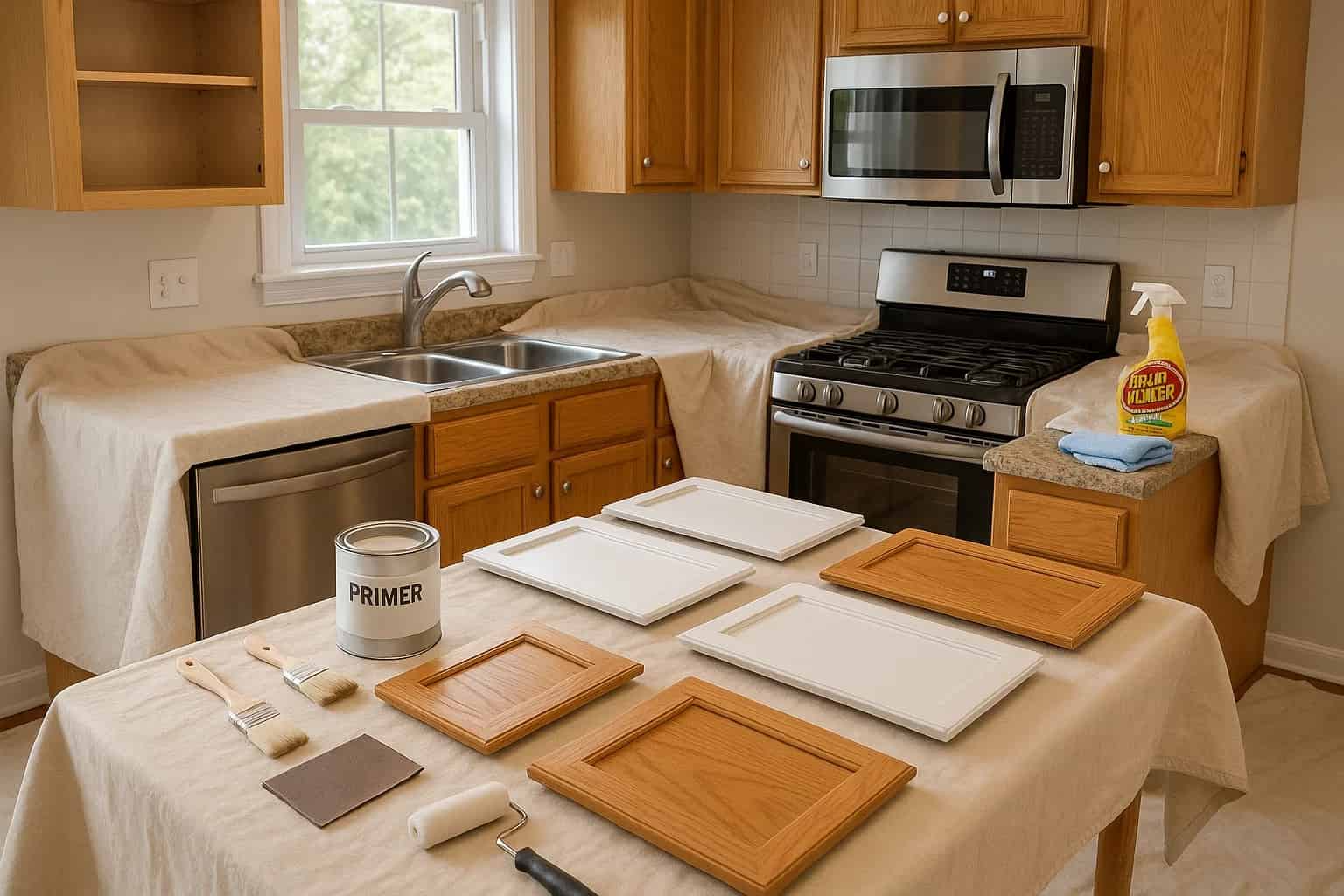 How to Paint Kitchen Cabinets: A Complete DIY Guide