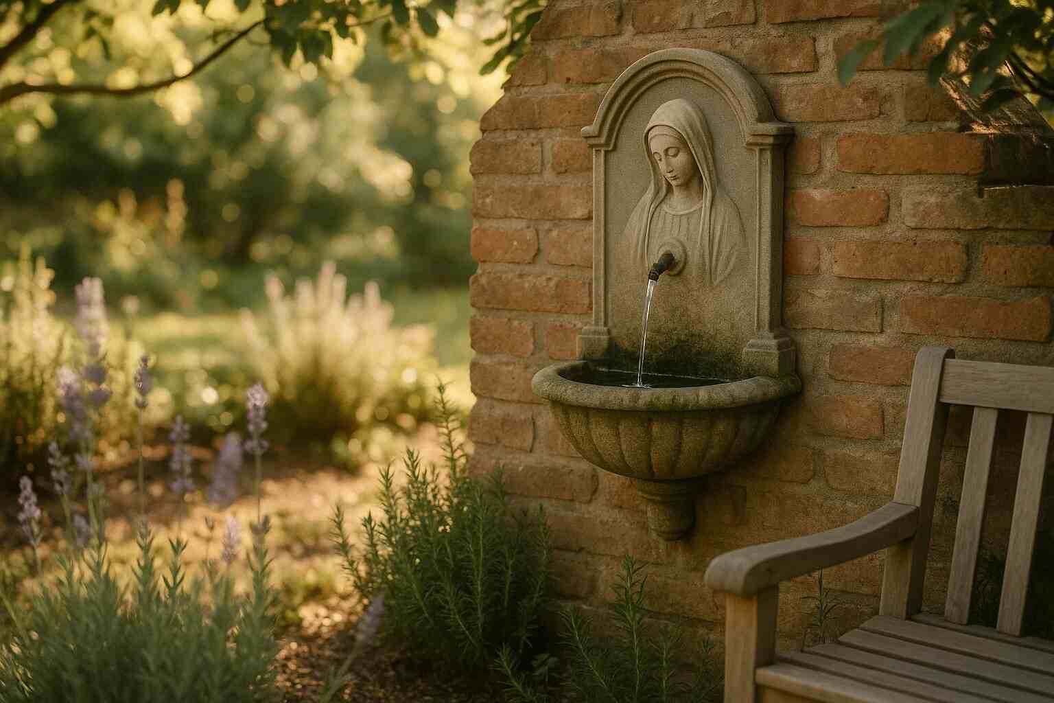 Catholic Outdoor Wall Fountains: A Guide to Sacred Garden Beauty