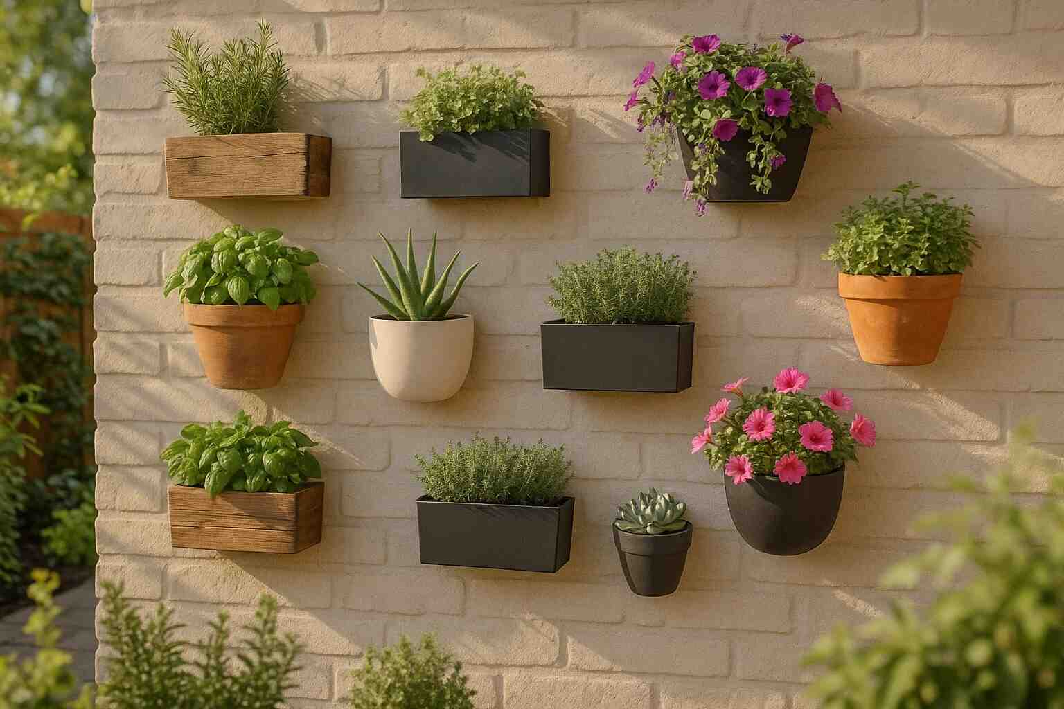 Outdoor Wall Plant Containers – Creative Ideas & Tips