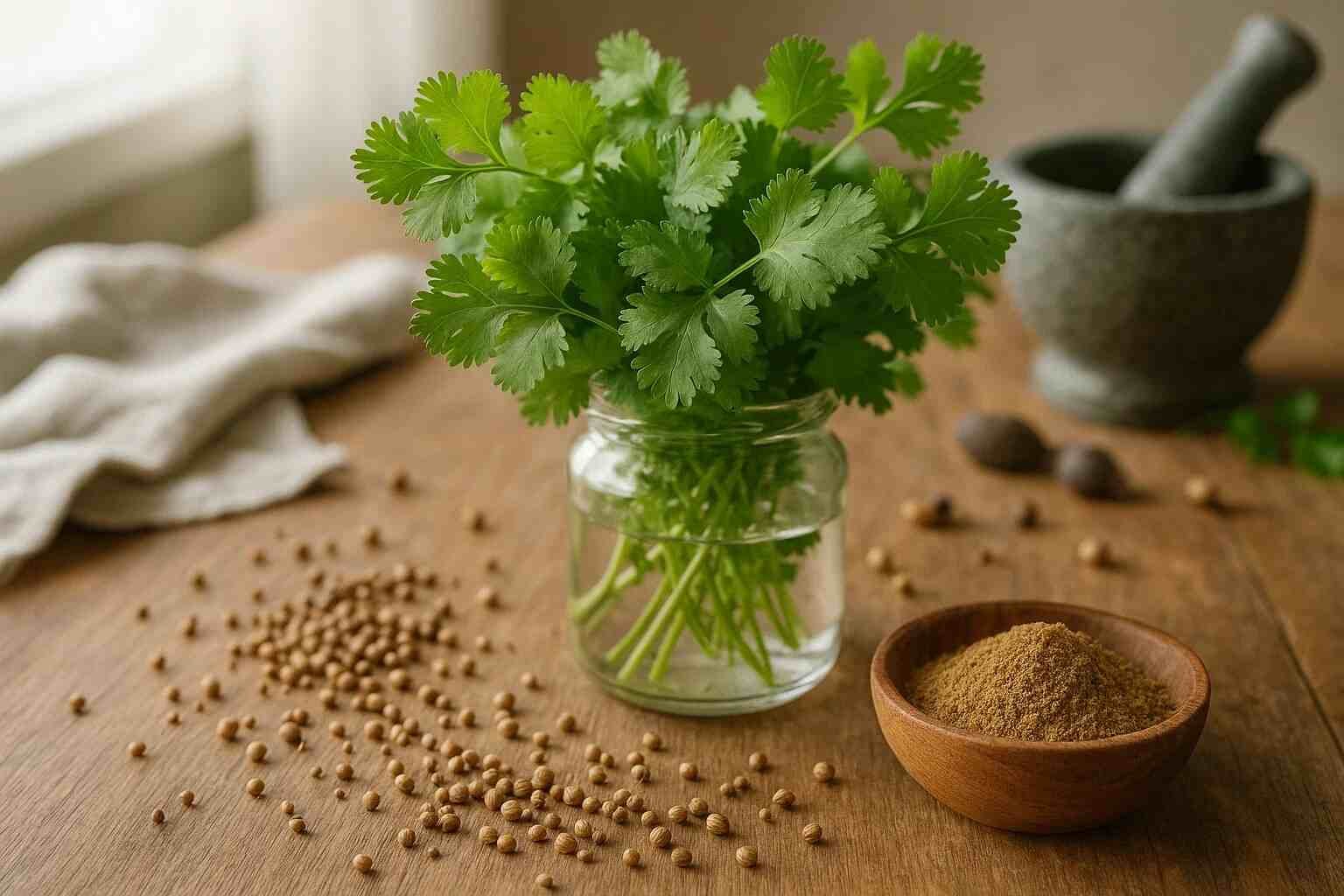 Koriandri (Coriander/Cilantro) Uncovered: From Garden to Kitchen and Health Benefits