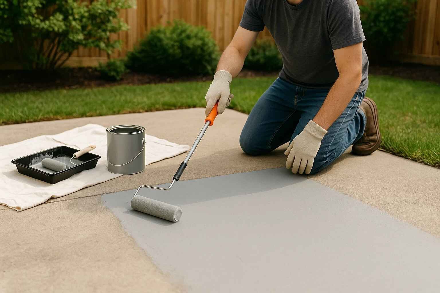 Painting Concrete Exterior Floors: Tips, Tools, and Techniques for DIY Success