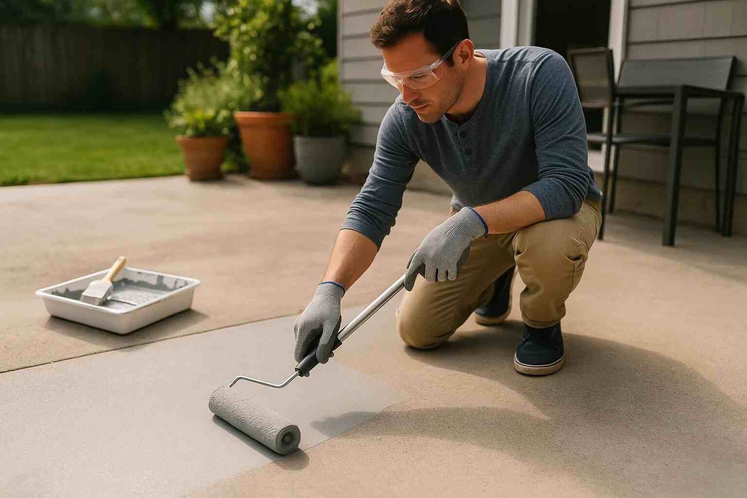 How to painting concrete exterior floors​: Step-by-Step for Durable Outdoor Finish