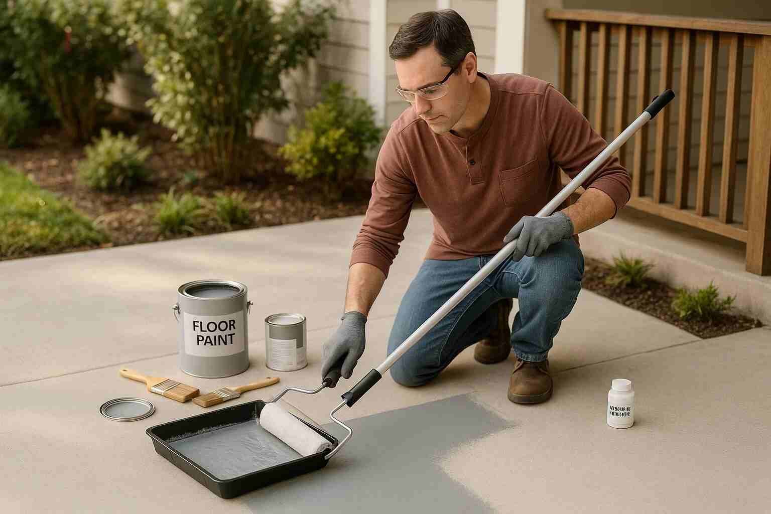 Paint Concrete Floor Exterior – Prep, Coat & Maintain for Outdoor Success