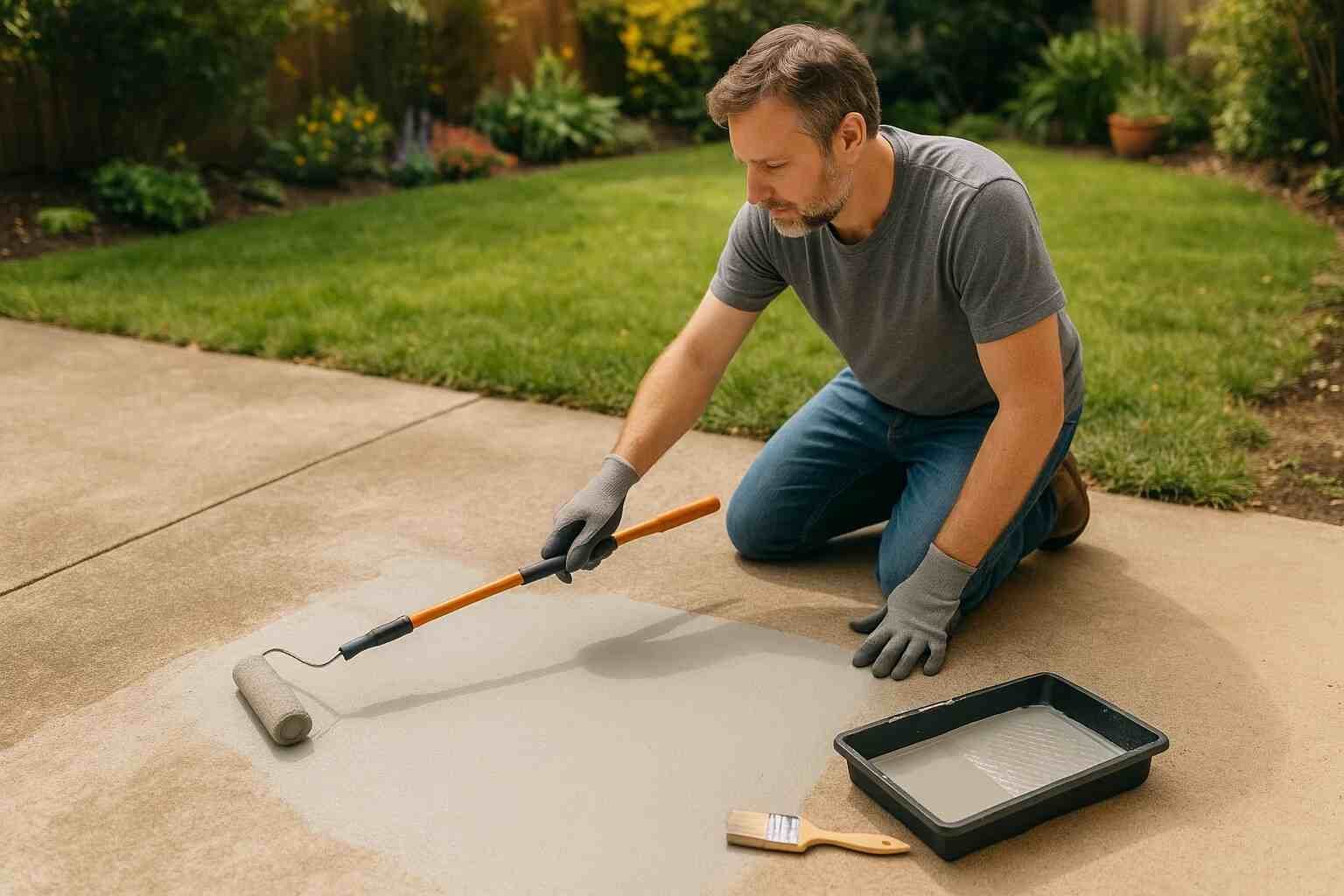 How Do You Paint a Concrete Paint Exterior Floor for Long-Lasting Results?