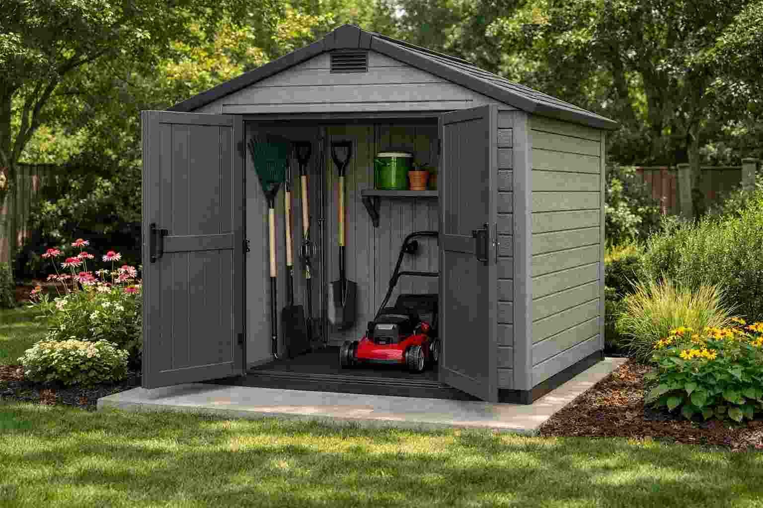 Why a Resin Storage Shed with Floor is a Must-Have for Your Backyard in 2025