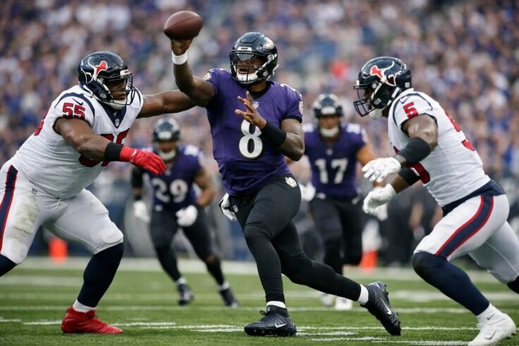 Baltimore Ravens vs Texans Match Player Stats & Analysis