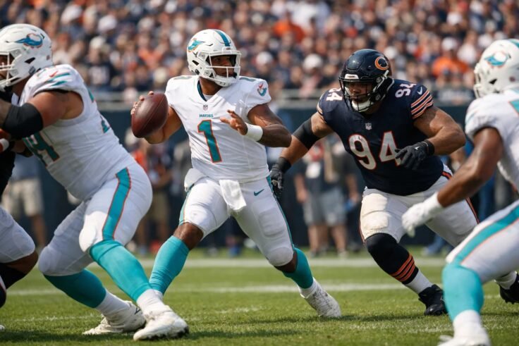Miami Dolphins vs Chicago Bears Match Player Stats Analysis